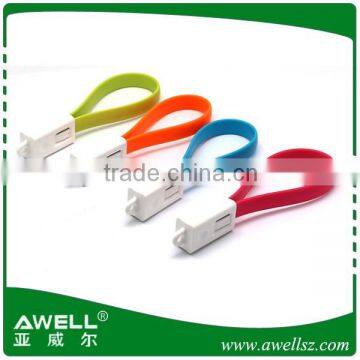 Hot Sell Mini Bracelet Usb Cable for Apple Iphone 5 and Samsung/new Products for Iphone Cable photo-3