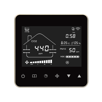 Контроллер системы теплового рекуперационного вентилирования HRV с Wi-Fi и дистанционным управлением по RS485. Контроллер вентилятора системы вентиляции