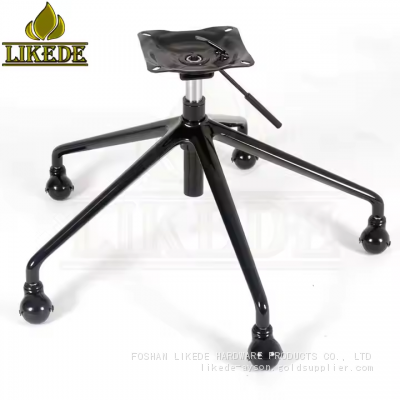 New Boss Outdoor Swivel Chair Base Aluminum Alloy Metal Sofa Chair Base With Powder Coating Finish photo-2