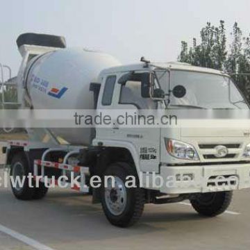 Factory Price Foton 3m3 small concrete mixer truck