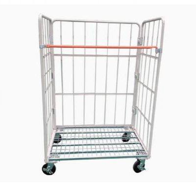 Warehouse Logistics Sorting Carbinet Trolley Metal Roll Container