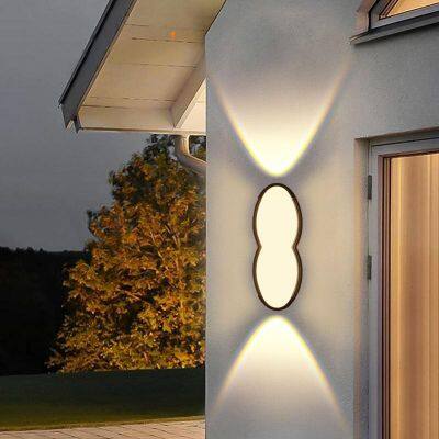 Outdoor LED Waterproof Decorative Lighting Wall Light for Courtyard Balcony Aisle Bedside Night Light