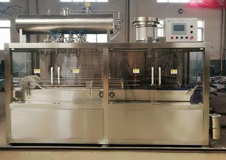 Линия упаковки 2 в 1. Машина для асептического наполнения и укупоривания 5-литровых лакокрасочных банок из латуни photo-5