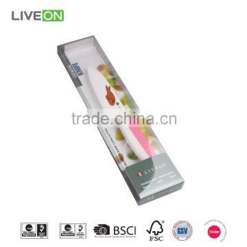 2014 New Knives/ Ceramic Kitchen Santoku Knife with PVC Box