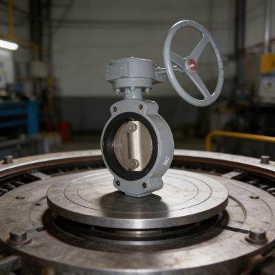 Центральный тип морской пластинчатый шаровой клапан с зубчатым приводом ГОСТ 3036-94