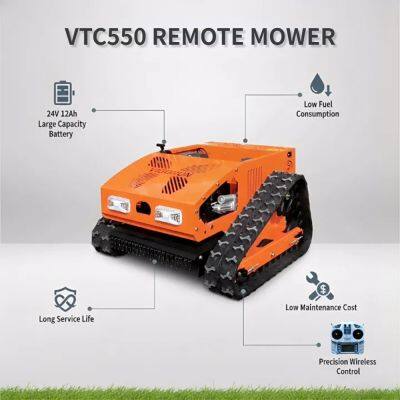 Vigorun VTC550 Робот-комбайн для газонов, высокоскоростной (4 км/ч) газонокосилка для ухода за домашними газонами