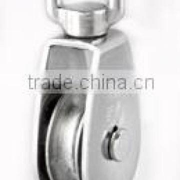 Stainless Steel Swivel Single Sheave Pulley photo-4