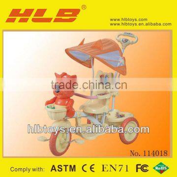 High quality child tricycle bike, baby trolley kids trike Classic Tricycle with Push Handle