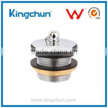 Watermark Western Style chrome plated waste basin metal plug drain sink accessories(K245-M)
