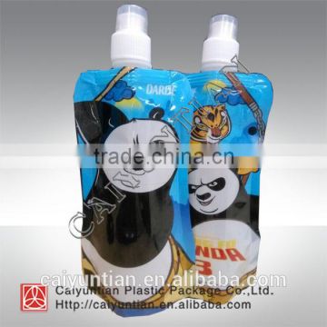 customized liquid drink spout pouch