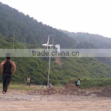 HOT ! 2KW Solar Hybrid Wind Turbine for House Use off Grid System , With CE Certification for Sale photo-3