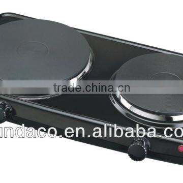 2 burner electric cooking hot plate home appliance