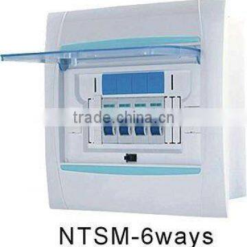 NTSM-6ways Distribution Box(Electrical Distribution Box,Plastic Enclosure)