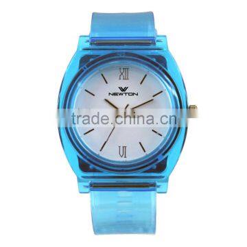 FT1203T Cheap Trendy Translucence Plastic Strap Quartz Movement Analog Watch photo-2
