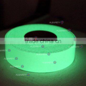 Photoluminescent night glow in the dark tape