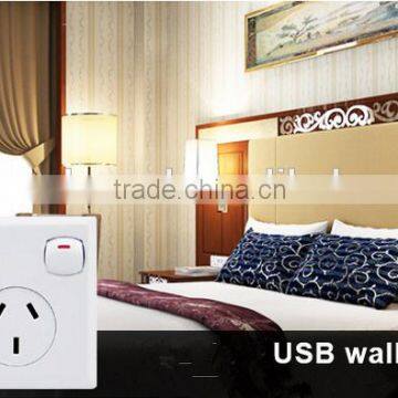 Top Quality Au Double Female Usb Power Point SAA Made in China With Favourable Price and High Quality photo-3