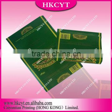 Custom Design Rolling Tobacco Packaging Bags