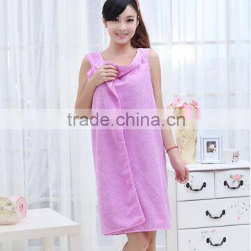 Custom Microfiber Ladies Bath Towel Dress photo-4