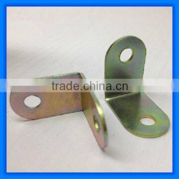 R-822 custom steel stamping steel angle bracket for wood single-side bracket