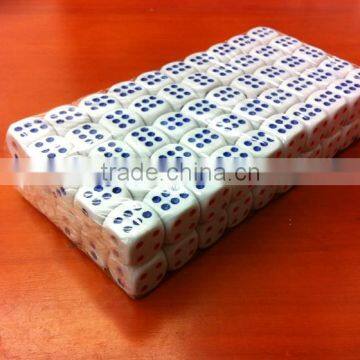 10-22MM Ordinary KTV Bar Dice/Hotel Dice/Night Singing Dice/Conventional White With Red and Blue Point Dice photo-4