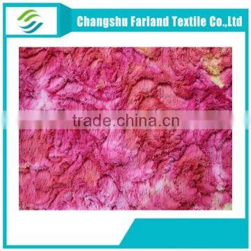 buy tie dye Plush fabric for stuffed animal
