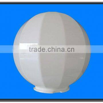 globe PMMA lampshade, outdoor gate lamp, garden light shell