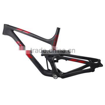 2017 new full suspension mtb carbon frame for fat tires 650B plus P8                        
                                                Quality Choice
                                                                    Supplier's Choice