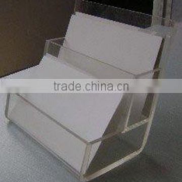 acrylic business card holder