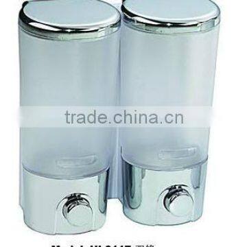 Plastic liquid soap dispenser