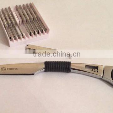 Hair Styling Thinning Razor Comb Fixed Ringer Rest Shaving and Hair Removal Instruments