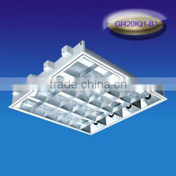 Grill Lamp Tray, Lamp panel 4*18/20W, 600*600, lighting fixture 4x2