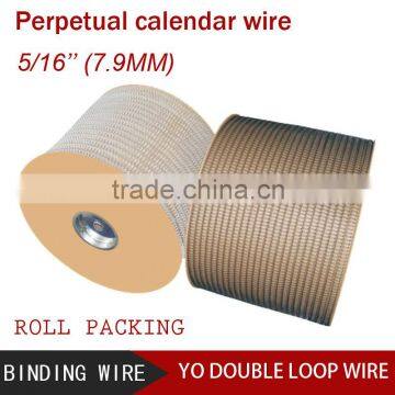 5/16 inch binding wire yo wire loop twin loop wire binder YO double loop