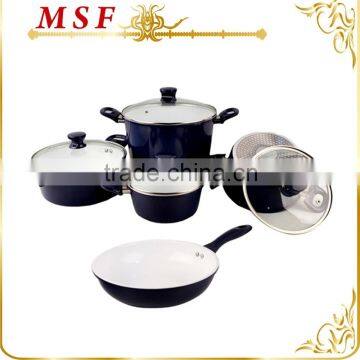 TV Shopping 9pcs Aluminum Cookware Set With Wok Quality Choice photo-2