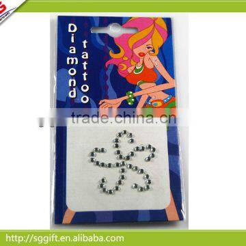 crystal tatoo stikcer