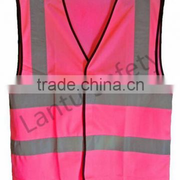 pink safety vest