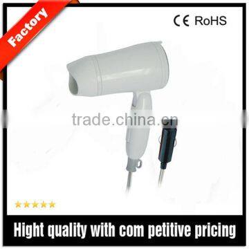 Mini Folding Car Blow Dryer Hair Dryer 12V