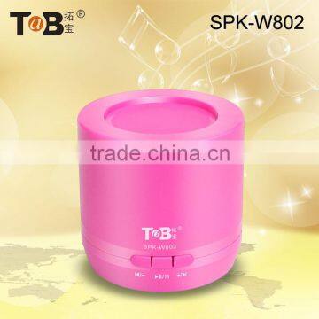 2015 High Quality Channel Wireless Portable Mini Speaker With fm Radio Memory Card Lifting Function photo-4