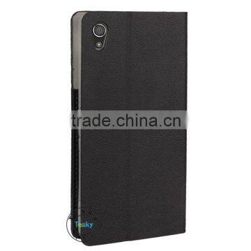 Card Slots PU Leather Case For Sony Xperia Z4 , Customised Available photo-4