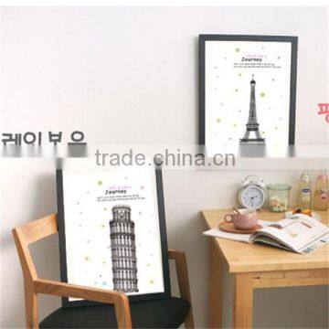 2015 Popular Paris tower Leaning /Tower decorative wall hanging picture J063