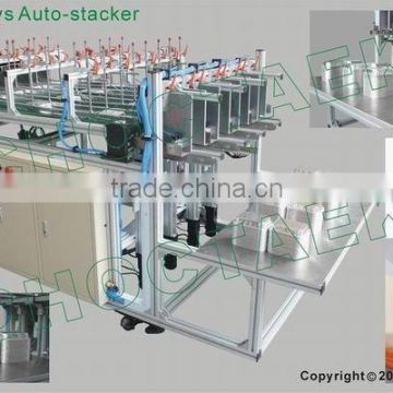 Aluminium foil container auto-stacker