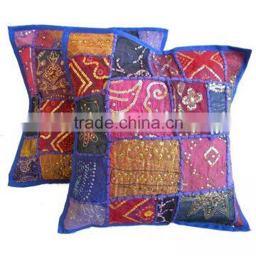 Vintage sari Decorative Cushion covers