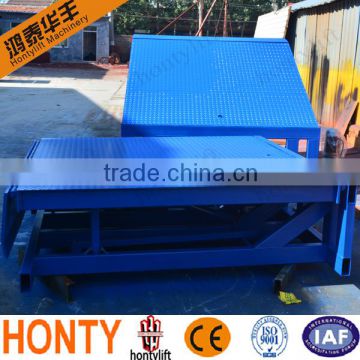 China factory sales 10 Ton Loading Capacity loading dock ramp/leveler for Best price Steel