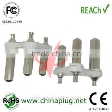 Factory price 3 pin plug suitable for south africa plug insert