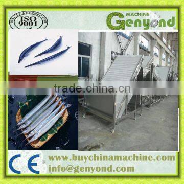 saury screening machine