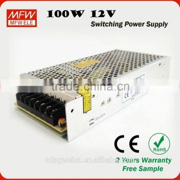 Alibaba hot products 100w dc led driver power supply 5v 12v 15v 24v 36v with 2years warranty