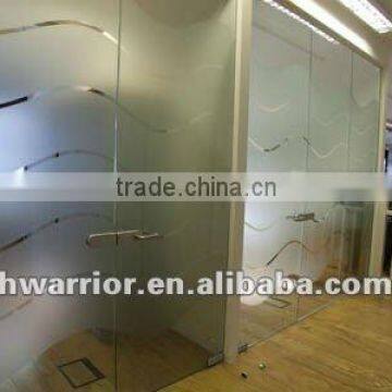 Toughened Glass Partition . Partitions wall