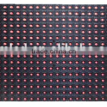 High Performance Semi-outdoor P10 Single Red Color 32 * 16 LED Display Module