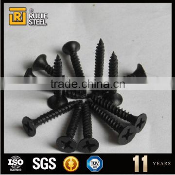 Bugle Head Black Phosphate Drywall Screw Steel Nails, Coarse Thread Iron Nail