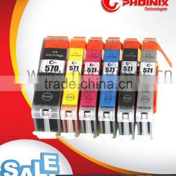 Compatible for canon 570 / 571 inkjet cartridge use in PIXMA MG5750/MG5751/MG5752/ MG5753