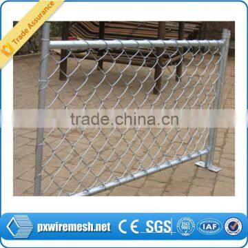 temporary economicused chain link fence for sale anping factory manufacture for cheap fence